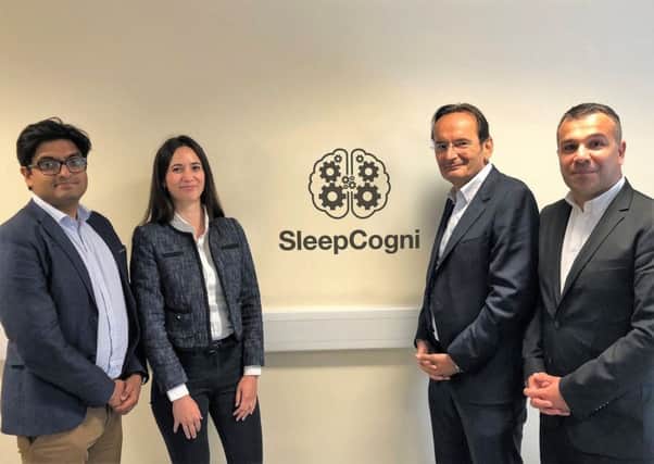From left: Dr Ash Patel, head of research at Mercia Fund Managers, Dr Maan van de Werken, chief scientific officer, Richard di Benedetto, chairman, Richard Mills, founder and CEO.