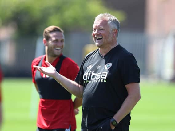 Sheffield United boss Chris Wilder