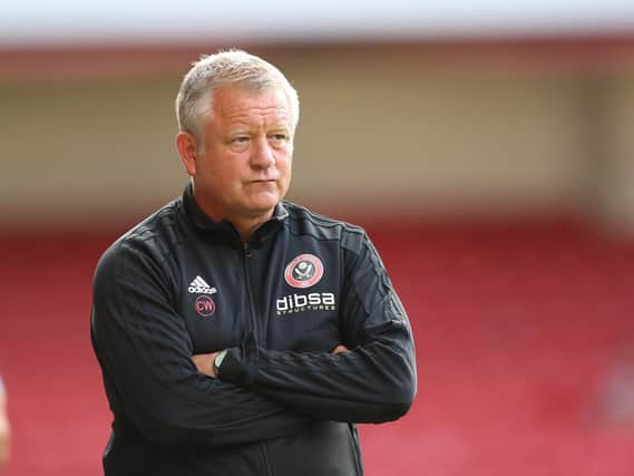 Chris Wilder is not happy about the switch