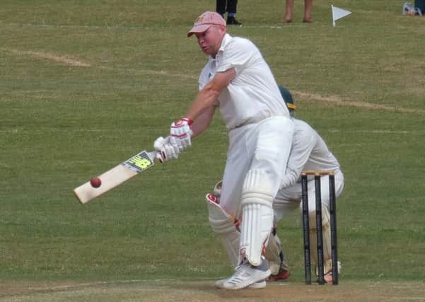 Collegiate cricketer Michael Simpson