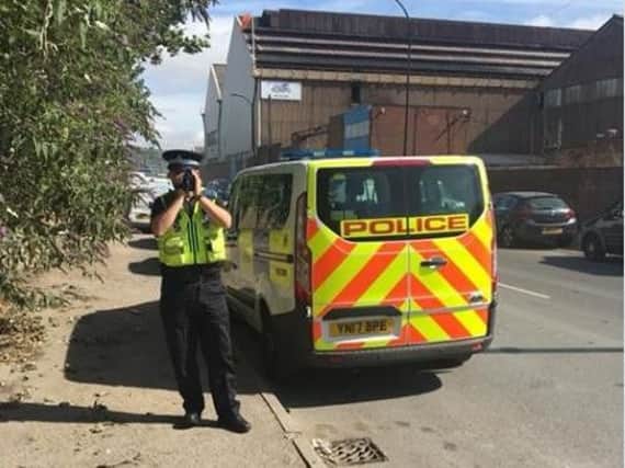 Police speed checks are being carried out in Darnall