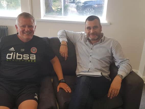 Chris Wilder tells James Shield about his hopes for the new season and makes an important point about who truly owns Sheffield United