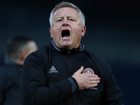 Chris Wilder, the Sheffield United manager