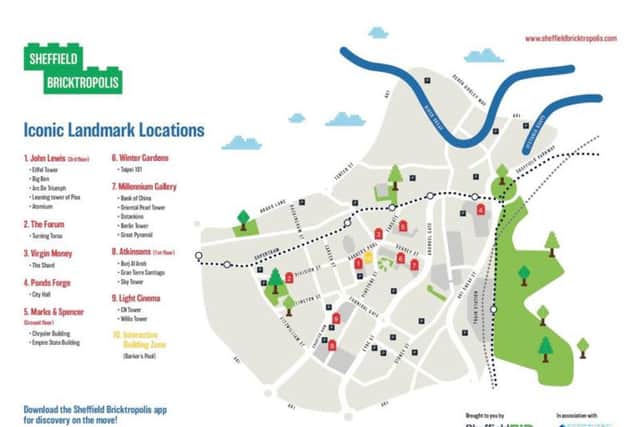 Printed trail maps can be picked up around the city centre