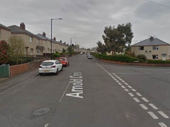 The man was found in an area of grassland of Arnold Crescent, Mexborough (Google)