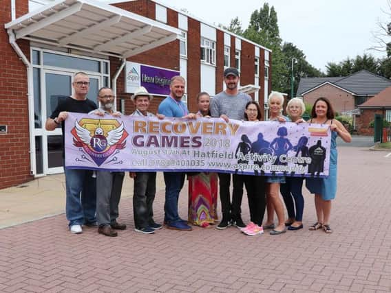 Doncaster is playing host to the fifth annual Recovery Games.