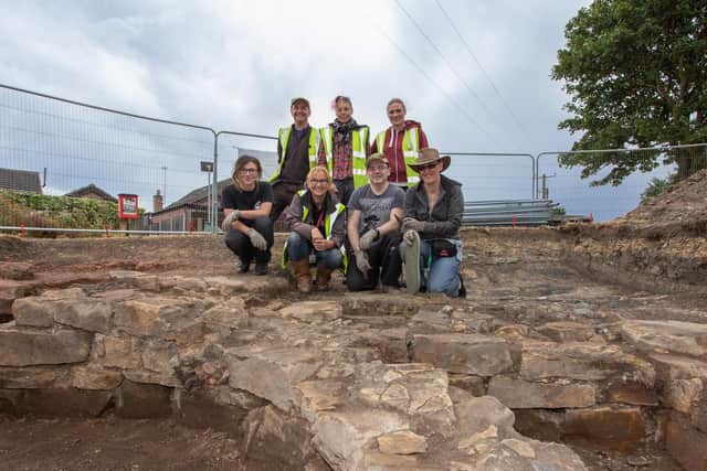 Last day of an archaeological dig, funded through the National Lottery at the Milton Forge playing fields between Elsecar and Hoyland