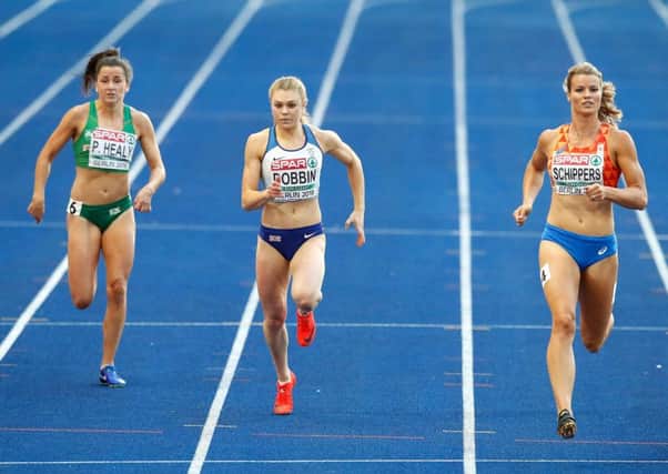 Beth Dobbin secures second spot in her 200m semi-final at the European Athletics Championships in Berlin