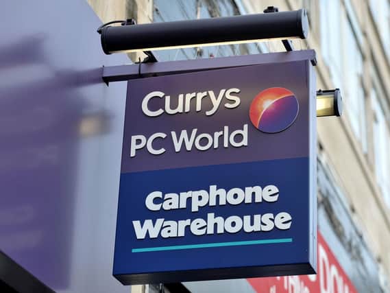 Carphone Warehouse and Currys PC World.