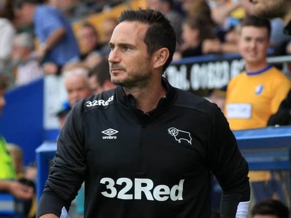 Frank Lampard's Derby have had a strong transfer window.