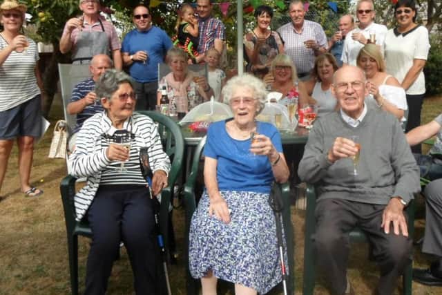 Betty and Danny are loved by their neighbours, who hosted a BBQ to celebrate their birthdays