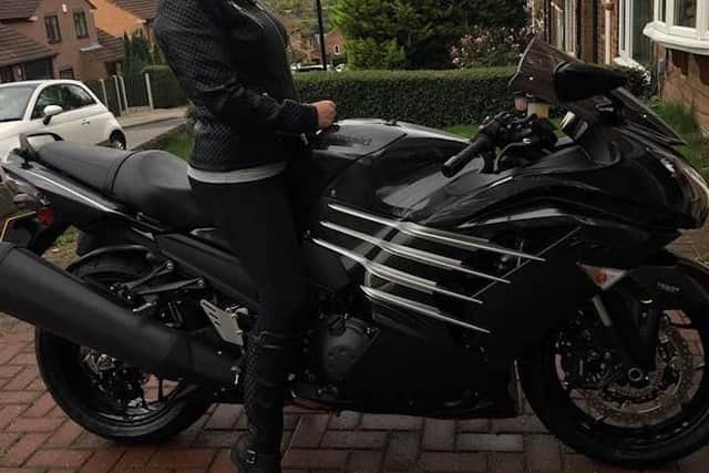 The Kawasaki 1400 motorbike which was also stolen from the property on Vauxhall Road in Wincobank