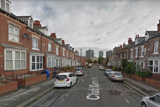 Police officers were called to an incident in Club Garden Road, Sharrow, this morning