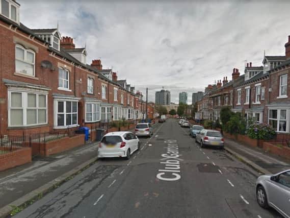 Police officers were called to an incident in Club Garden Road, Sharrow, this morning