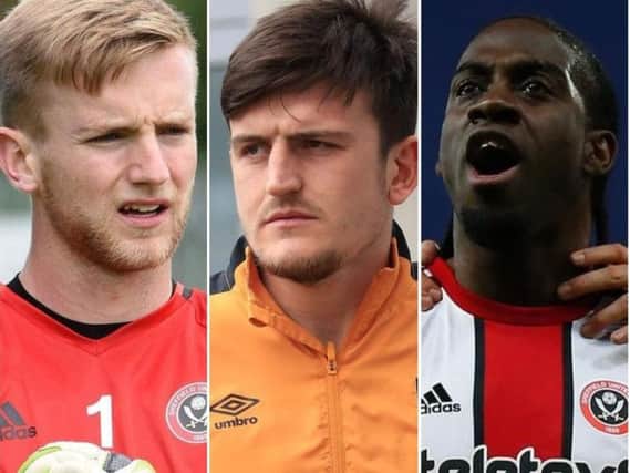 George Long, Harry Maguire and Clayton Donaldson