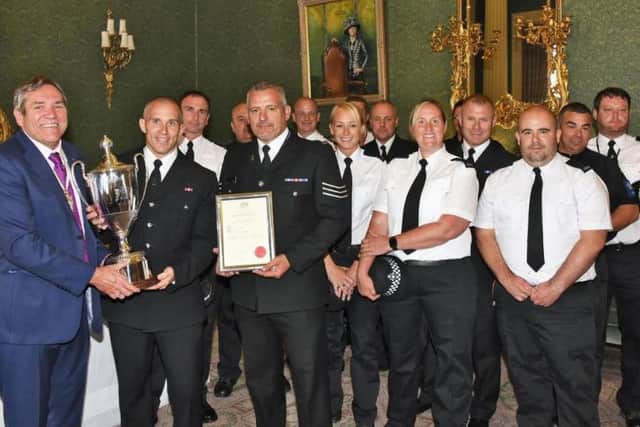 The Doncaster Tasking Team was honoured for its efforts to tackle a gang
