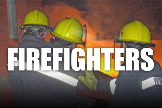 Firefighters discovered the cannabis plants after checking on a neighbouring property