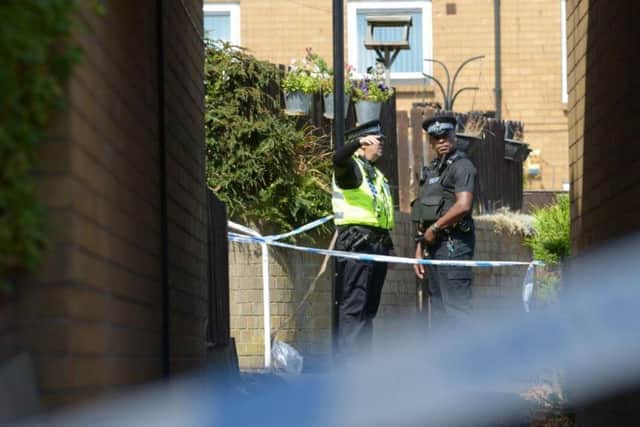 A man was stabbed in an alleyway in Sheffield on Tuesday night
