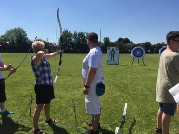Try out your archery skills on Sunday