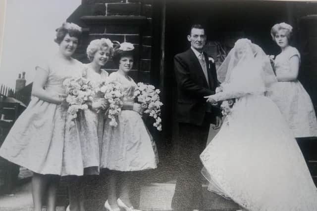 Another photo from the mystery wedding album.