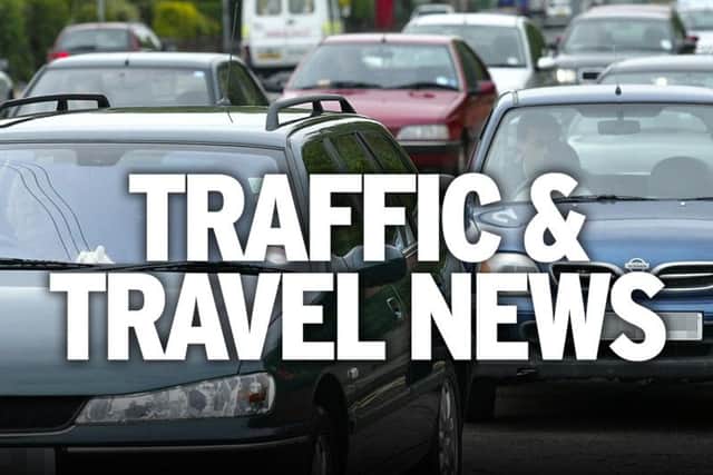 The trespassers delayed journeys by up to 30 minutes