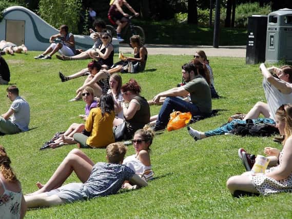 How many more opportunities for sunbathing in Sheffield will this summer hold?