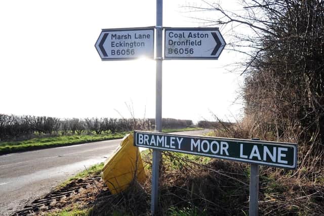 The Bramley Moor Lane site where fracking company Ineos has been given permission to carry out test drilling