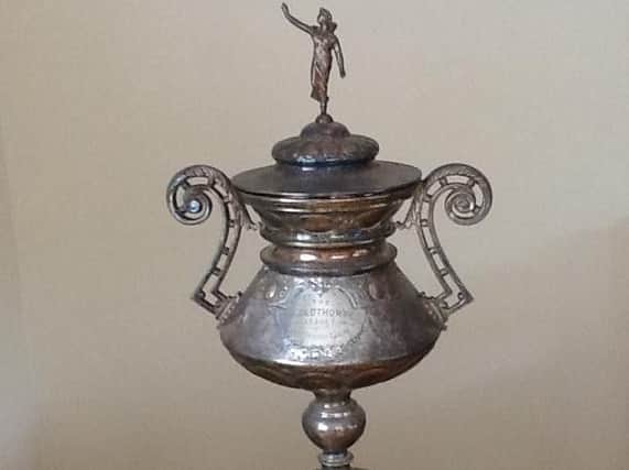 Birley Spa Tennis Club trophy,  the W Goldthorpe Challenge Cup