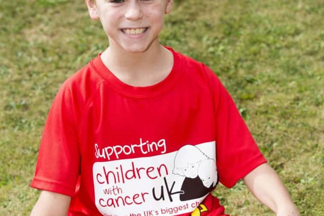 Carl wants to raise as much money as he can for children with cancer