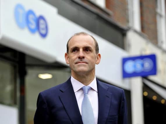 Paul Pester, Chief Executive of TSB, which has announced that he has quit with immediate effect Photo : Nick Ansell/PA Wire
