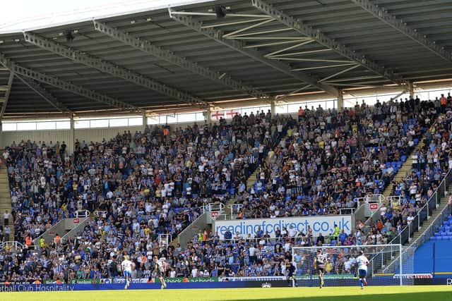 Sheffield Wednesday's travelling fans at Reading last weekend
