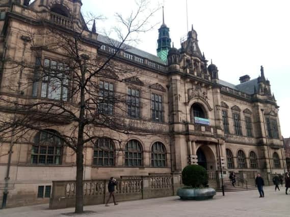 There's a protocol to fly flags over Sheffield Town Hall