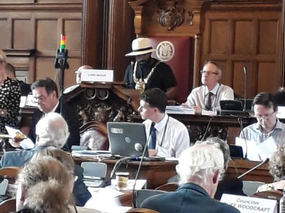 Lord Mayor Magid Magid at full council