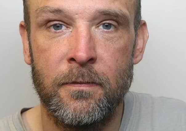 Pictured is Richard Musgrove, 38, formerly of West Street, Eckington, who has been jailed for 15 weeks after he was caught breaching a Criminal Behaviour Order by begging.