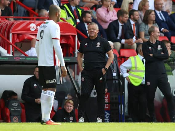 Sheffield United manager Chris Wilder is adamant Leon Clarke will be off the mark soon