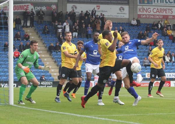 Chesterfield FC v Dover Athletic,