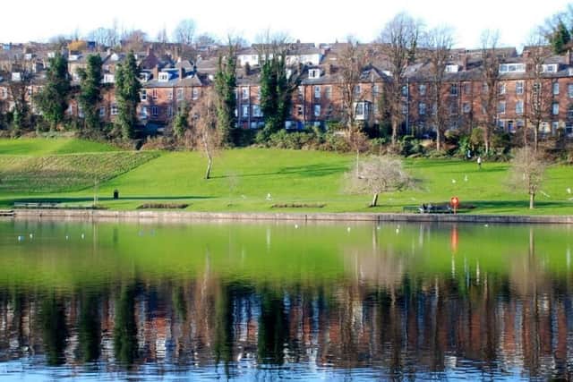 Crookes Valley Park in Sheffield.