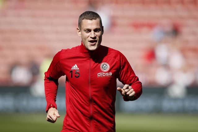 Paul Coutts of Sheffield Utd