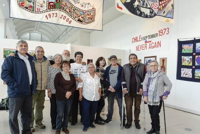 Exhibition at Sheffield's Millennium Gallery marking the Chilean Coup of 1973.