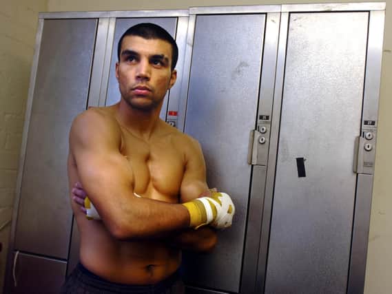 Esham Pickering in his days at Newman Road Gym