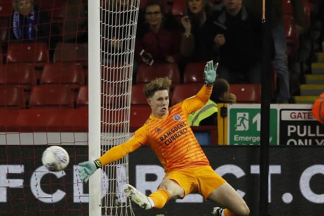 Sheffield United goalkeeper Dean Henderson prevented the Blades from losing to Birmingham City