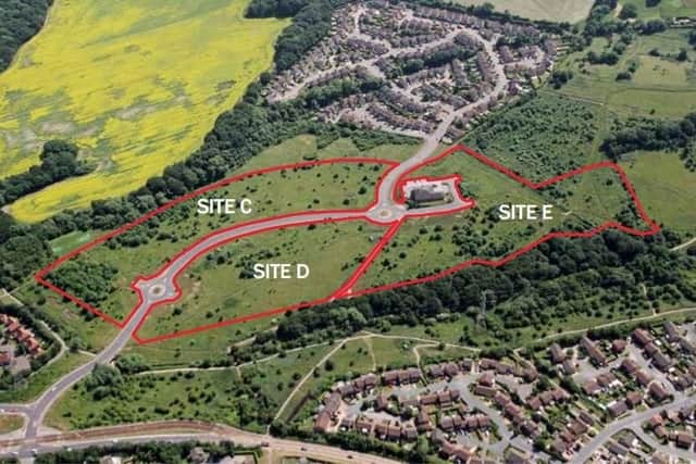 The Moorthorpe Way site covers 7.85 hectares in total