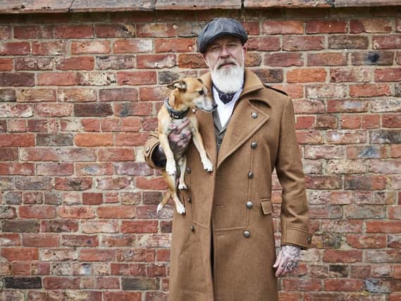 Andy Rushworth, of Sheffield, who has appeared in the Joe Browns advertising campaign for their Autumn/Winter collection.