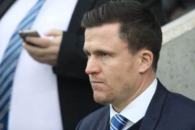 Chesterfield manager Gary Caldwell