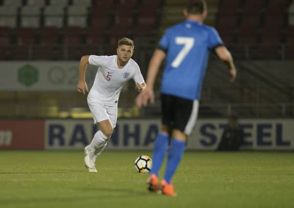 Laurence Maguire on international duty with England C (Pic: David Loveday)