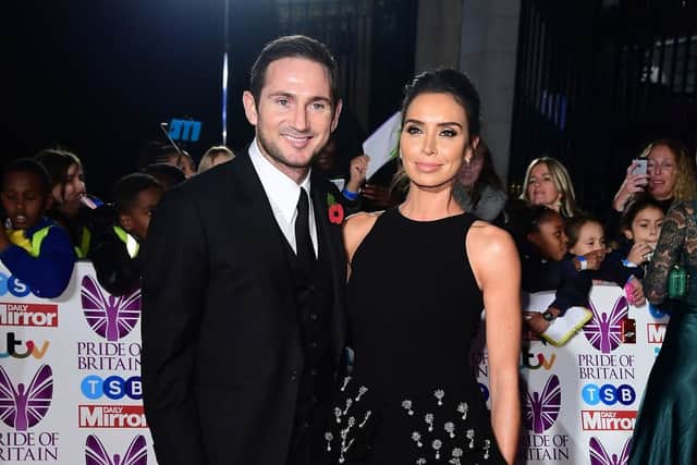 Frank and Christine Lampard - Ian West/PA Wire