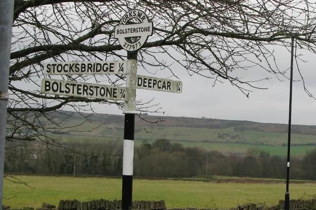The site off Hollin Busk Lane, between Deepcar and Stocksbridge, where up to 93 new homes are proposed