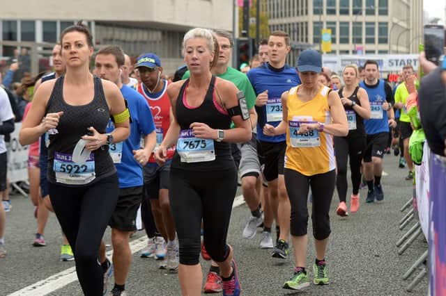Runners pound the streets in the Sheffield 10K