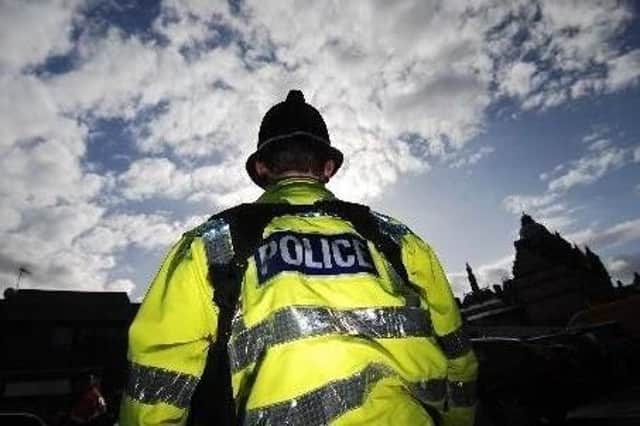 Police said the woman had been arrested after falsely imprisoning two officers at her home in Sheffield