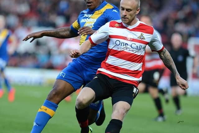 Cotterill also played for Doncaster Rovers, and Barnsley